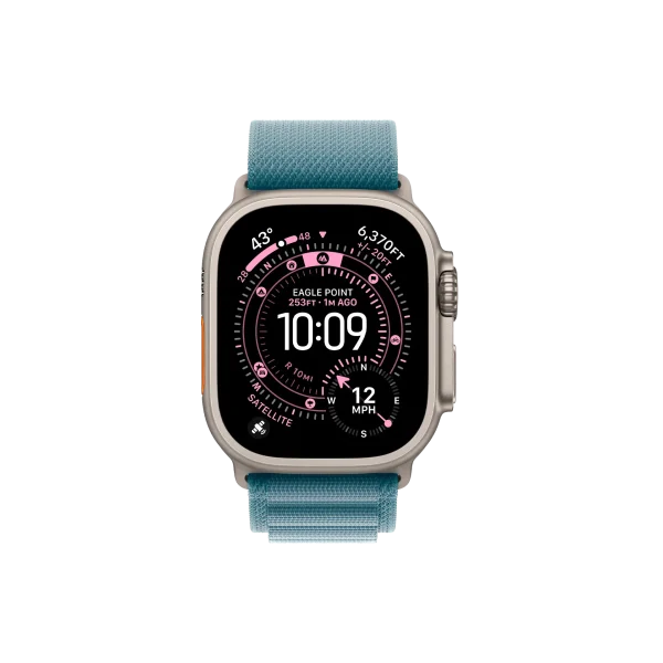Apple Watch Ultra 3 Natural 49mm Alpine Loop Light Blue купить в Мурманск