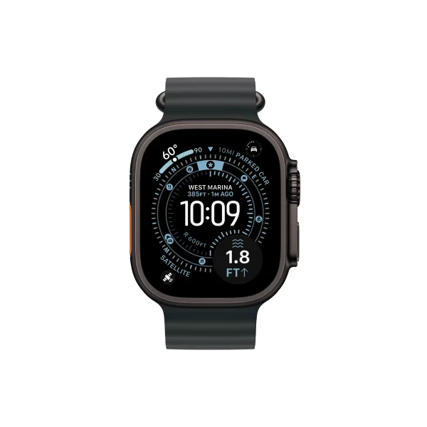 Apple Watch Ultra 3 Black 49mm Ocean Band Black купить в Мурманск