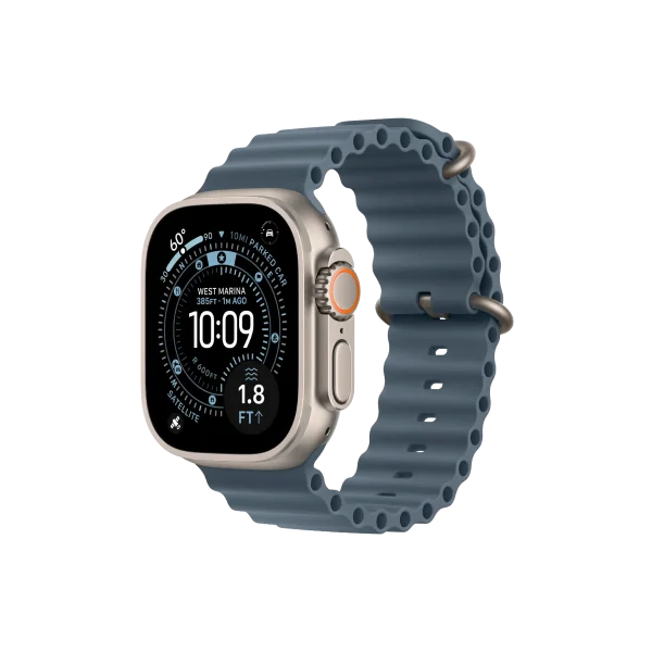 Apple Watch Ultra 3 Natural Ocean Band Blue 49mm купить в Мурманск